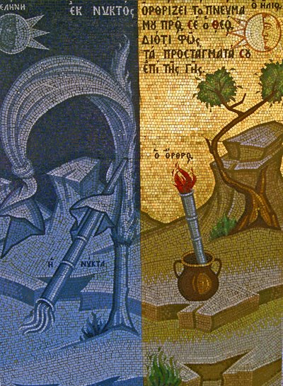 Night and Day, Kykkos Monastery, Troodos Mountains, Cyprus by Cypriot